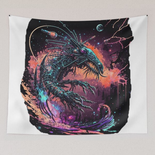 Item preview, Cyberpunk Mega Shrimp designed and sold by levrek.