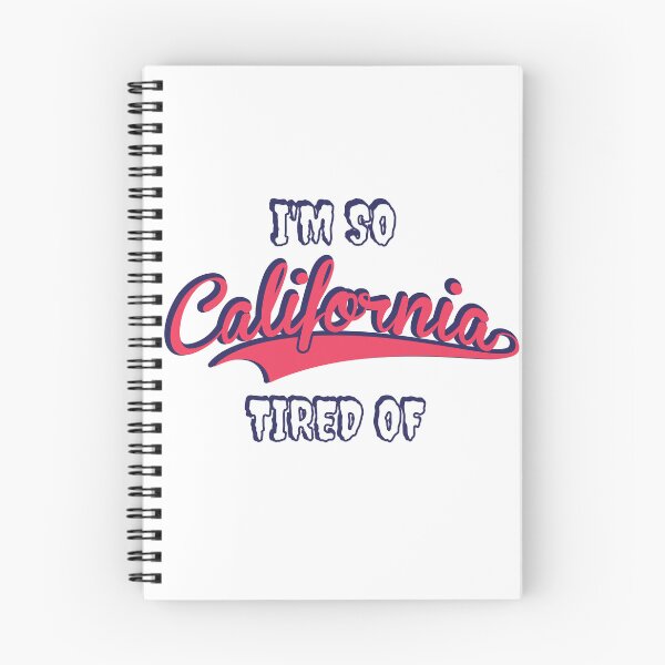 Item preview, I'm so tired of California N.B.  designed and sold by YasChDesign.