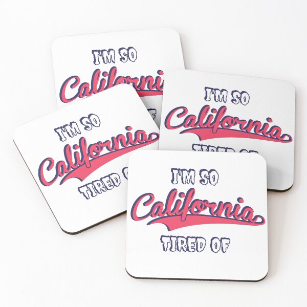 Item preview, I'm so tired of California N.B.  designed and sold by YasChDesign.