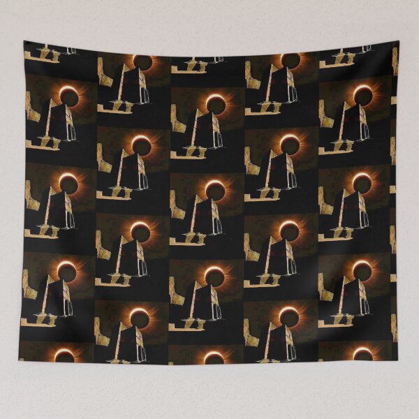 Item preview, Lalibela churches and solar eclipse designed and sold by Hidintherafters.