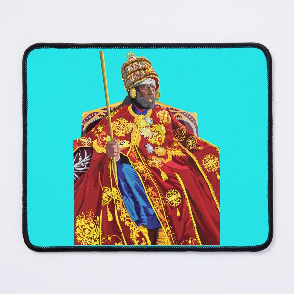 Item preview, Menelik II - Emperor of Ethiopia . Emperor Menelik II designed and sold by Hidintherafters.