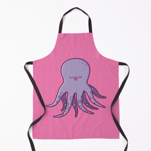 Item preview, Cute Purple Kawaii Style Octopus designed and sold by Hixon House.