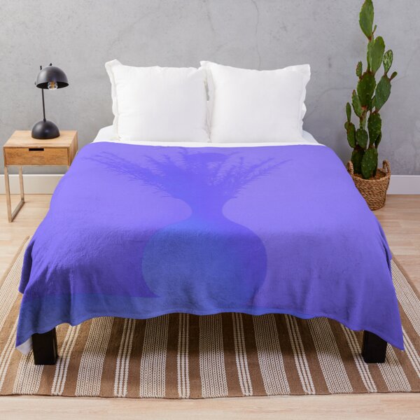 Item preview, LED violet flower vase wall silhouette  designed and sold by Khala.