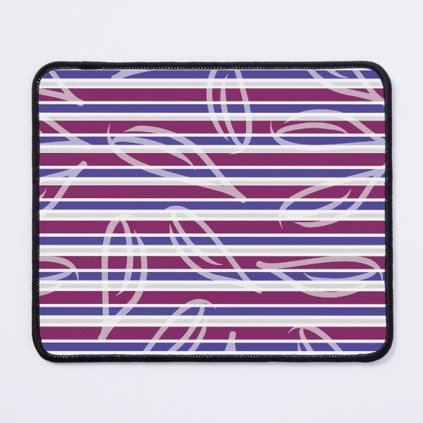 Item preview, Stripes and Leaves Magenta designed and sold by Freshinkshop.