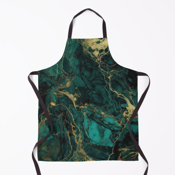 Item preview, Emerald And Gold Marble  designed and sold by MysticMarble.
