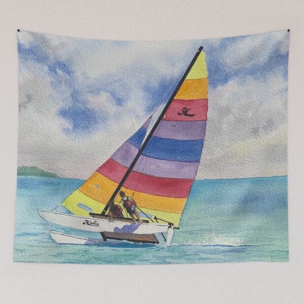 Item preview, Rainbow Hobie designed and sold by Loburart.