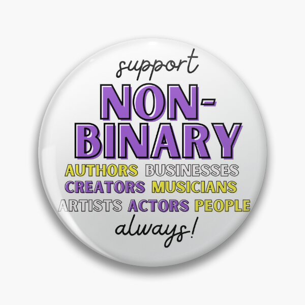 Item preview, Support Non-Binary - Non-Binary Authors - Non-Binary Businesses - Non-Binary Creators - Non-Binary Actors - Non-Binary Artists - Non-Binary Musicians designed and sold by Courtnie Pollard.