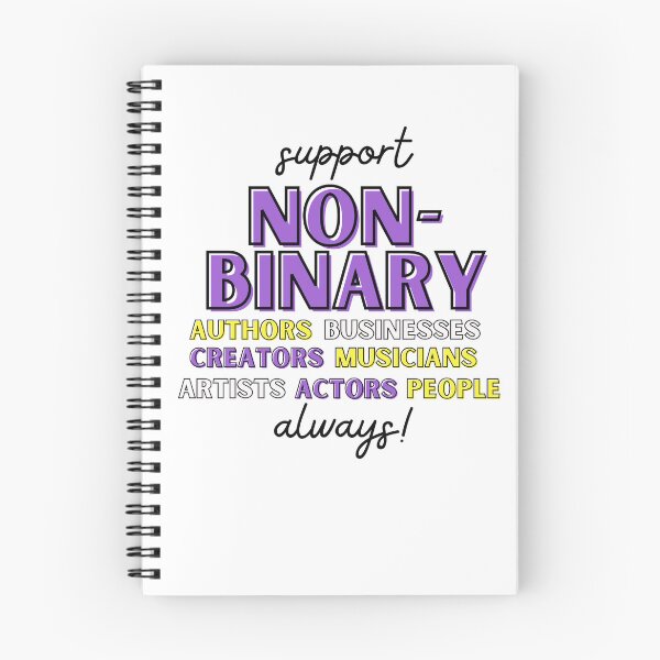 Item preview, Support Non-Binary - Non-Binary Authors - Non-Binary Businesses - Non-Binary Creators - Non-Binary Actors - Non-Binary Artists - Non-Binary Musicians designed and sold by Courtnie Pollard.