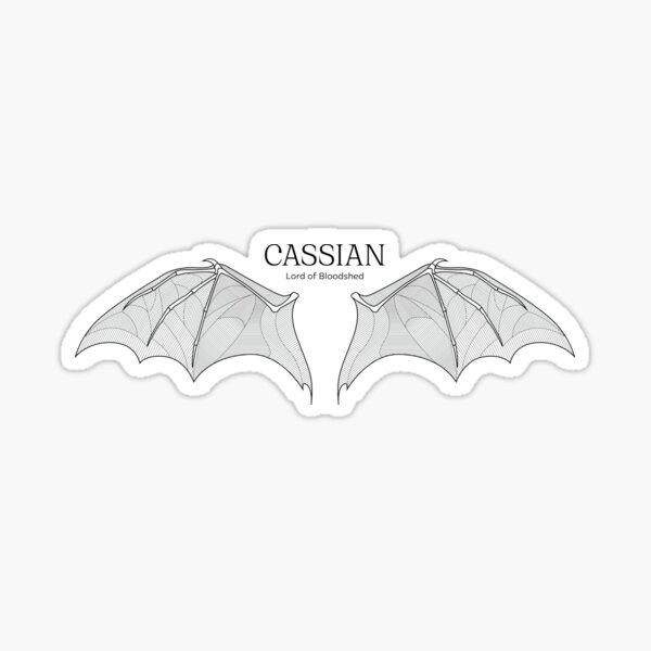 Item preview, ACOTAR Cassian Wings Lord of Bloodshed designed and sold by Morrigaan.