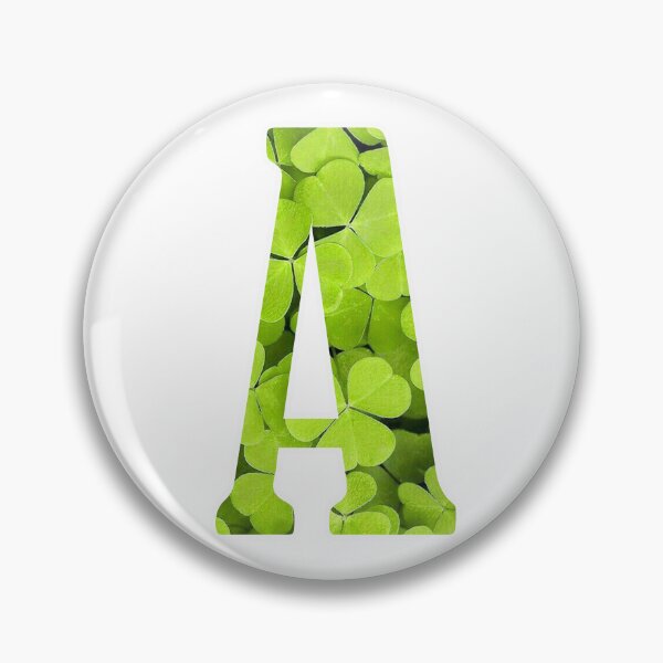 Artikelvorschau, A Botanical Monogram. Detailed CLOVERS Drawing Sticker entworfen und verkauft von Cici-Chan.
