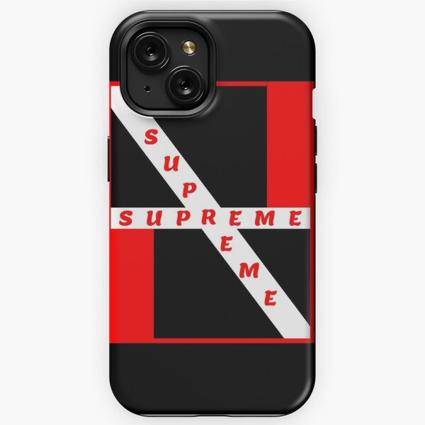 Supreme And Black Louis Vuitton iPhone 12 Mini Case