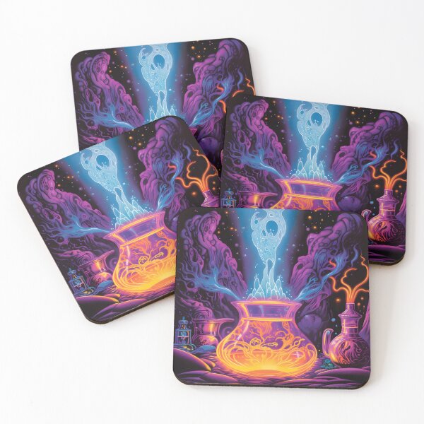 Item preview, Magical Potion Explosion Print designed and sold by Iosis-Art.