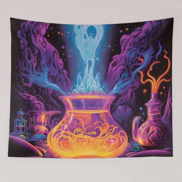 Item preview, Magical Potion Explosion Print designed and sold by Iosis-Art.