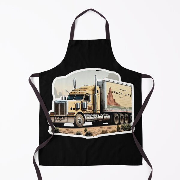 Item preview, The adventures of a trucker designed and sold by Futurartia.