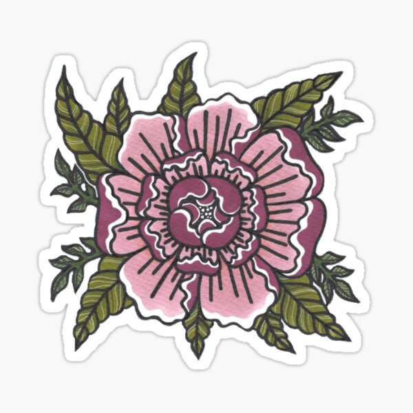 Item preview, Bold Traditional Style Flower designed and sold by Kimberly Shuler.
