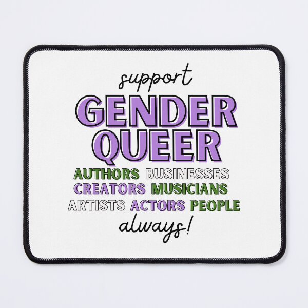 Item preview, Support Genderqueer - Genderqueer Authors - Genderqueer Businesses - Genderqueer Creators - Genderqueer Actors - Genderqueer Artists - Genderqueer Musicians designed and sold by Courtnie Pollard.