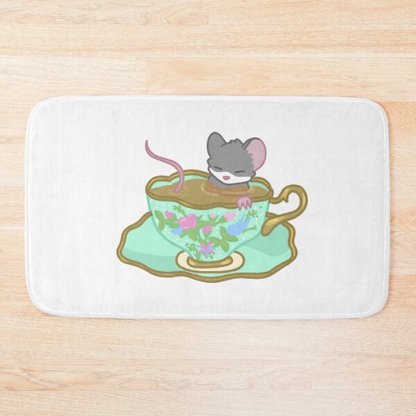 Item preview, Rat Teacup Bath designed and sold by casserolestan.
