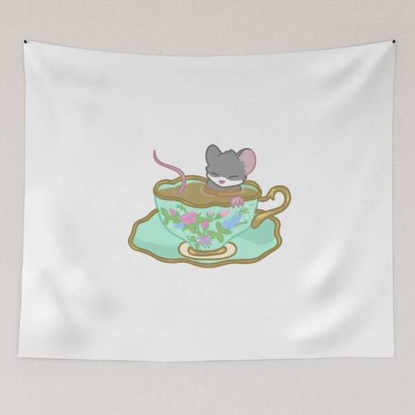 Item preview, Rat Teacup Bath designed and sold by casserolestan.