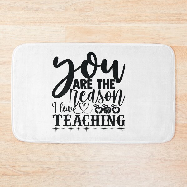 Item preview, YOU ARE THE REASON I LOVE TEACHING designed and sold by SticerOcean.