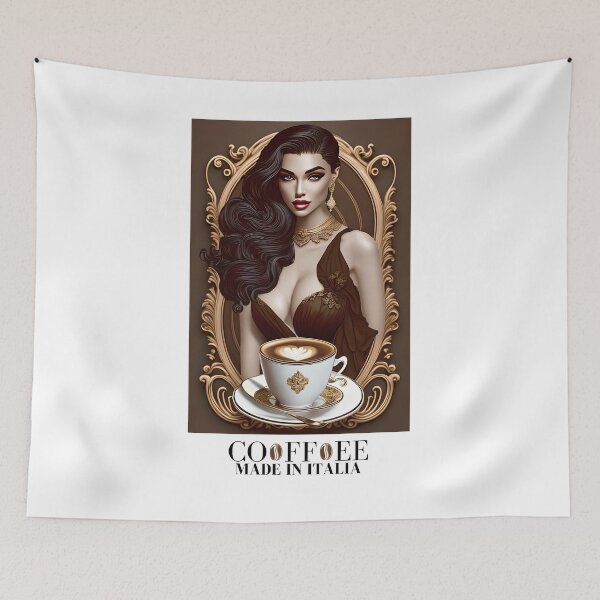 Item preview, Coffee art print designed and sold by Jawoahl.