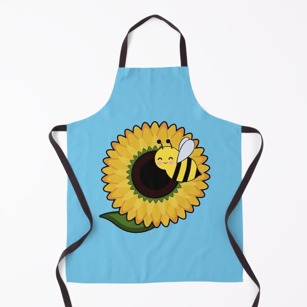 Item preview, bee on a sunflower designed and sold by 8thStreetDesign.