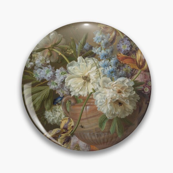 Item preview, Flower Still-life with an Alabaster Vase designed and sold by Nikola Eftimov.