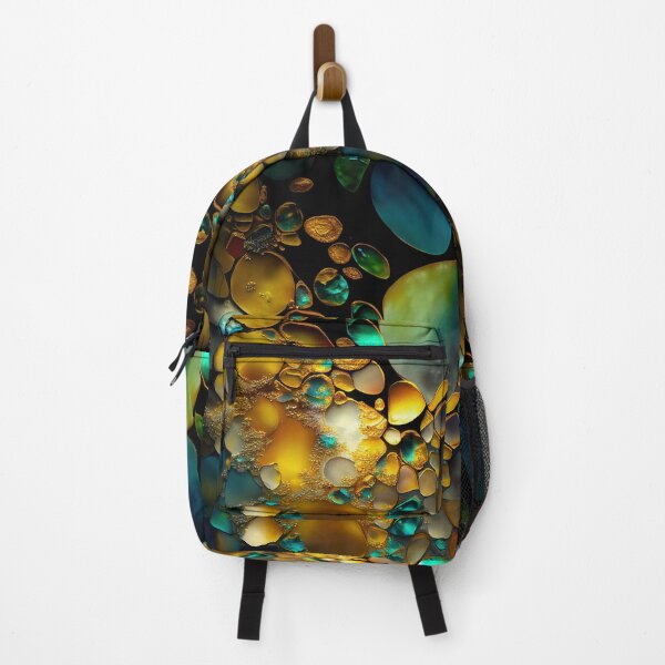 Item preview, Pointillism seaglass golden streams abstract designed and sold by Piotrek0001.