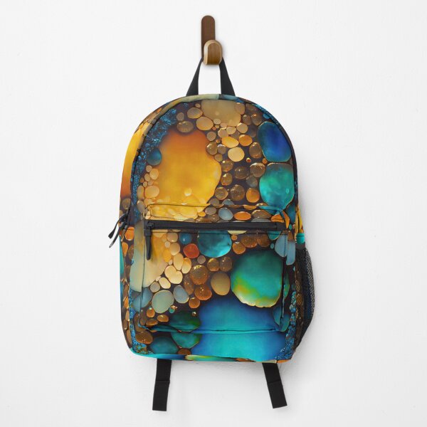 Artikelvorschau, Pointillism seaglass golden streams abstract entworfen und verkauft von Piotrek0001.