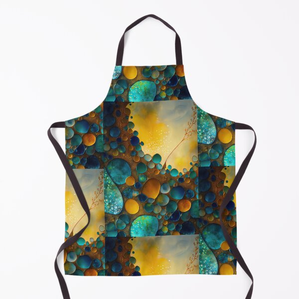 Artikelvorschau, Pointillism seaglass golden streams abstract entworfen und verkauft von Piotrek0001.