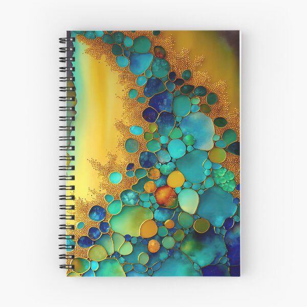 Artikelvorschau, Pointillism seaglass golden streams abstract entworfen und verkauft von Piotrek0001.