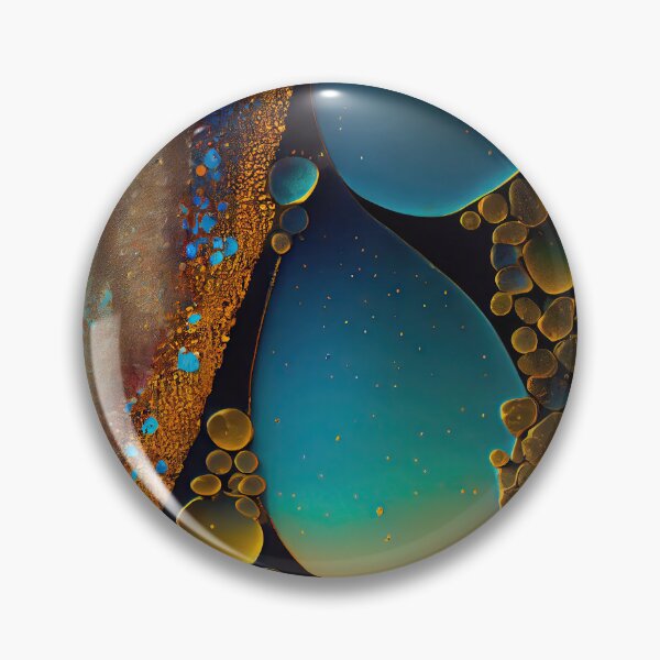 Artikelvorschau, Pointillism seaglass golden streams abstract entworfen und verkauft von Piotrek0001.