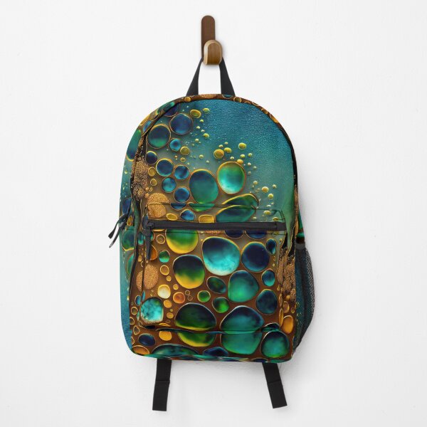 Item preview, Pointillism seaglass golden streams abstract designed and sold by Piotrek0001.