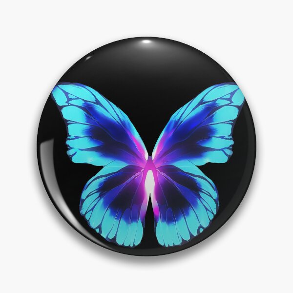 Item preview, Blue and Purple Iridescent Butterfly designed and sold by A-Artistries.
