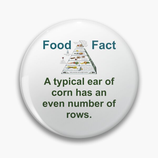 Artikelvorschau, A Typical Ear Of Corn - Food Fact entworfen und verkauft von CrankyOldDude.