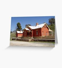 Carcoar Railway Station Greeting Card