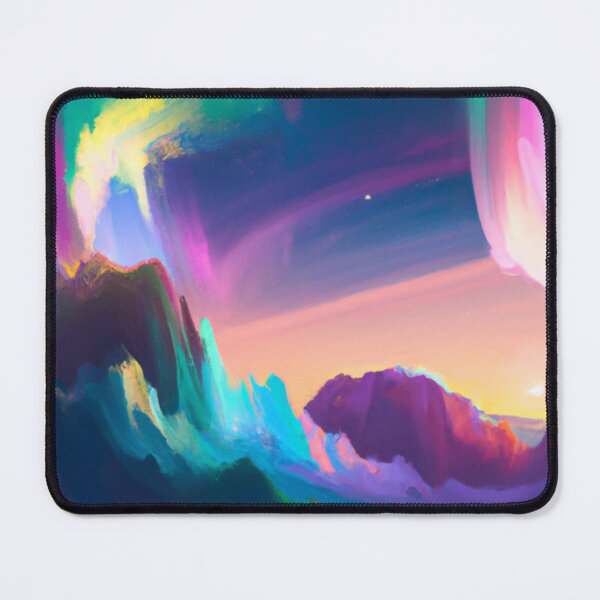 Item preview, Radiant Aurora Borealis - Watercolor designed and sold by The Iconic Minimalist.