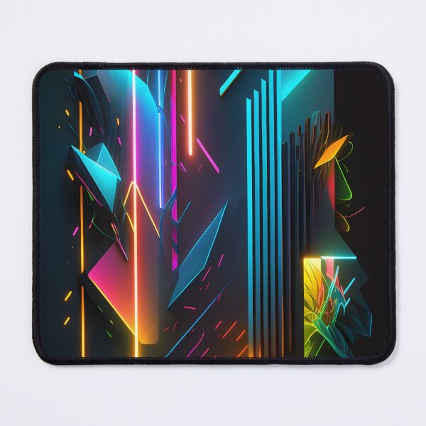 Item preview, abstract neon light art - wallpaper  designed and sold by R&B Art and design.