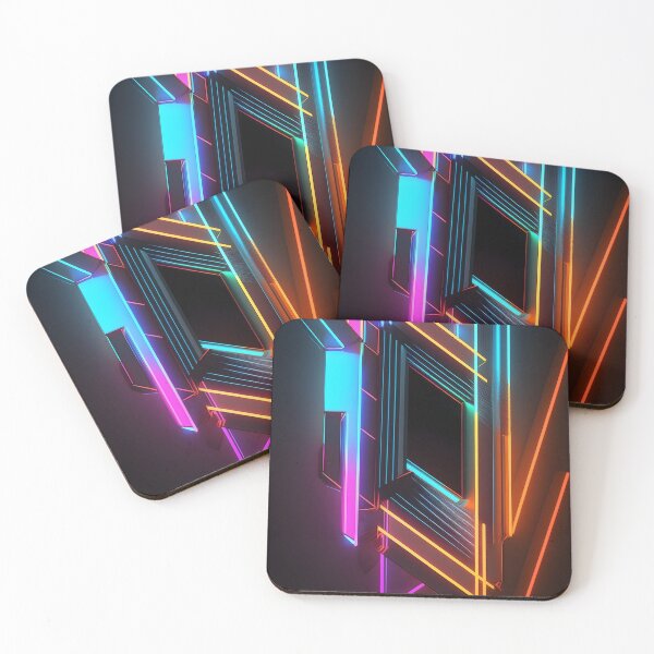 Item preview, abstract neon art designed and sold by R&B Art and design.