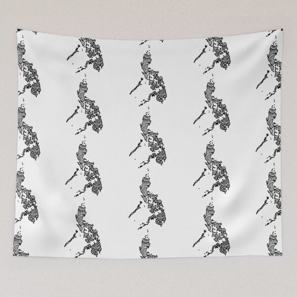Item preview, Map of Philippines designed and sold by KatsCanvas.