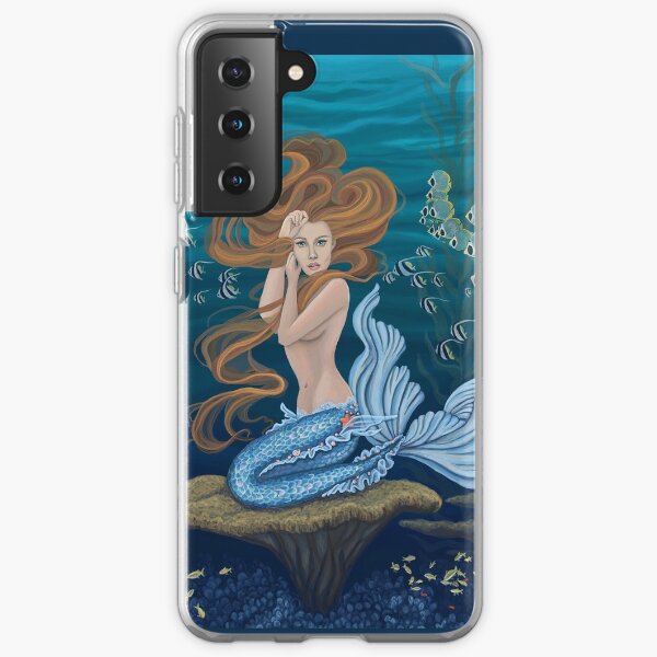 Sitting Mermaid Samsung Galaxy Soft Case