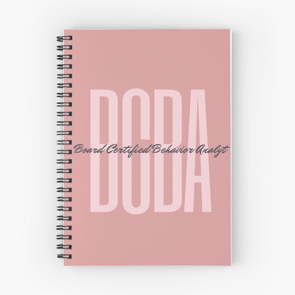 Aperçu de l'œuvre Pink Bold Applied Behavior Analyst créée et vendue par Emily Krejci.