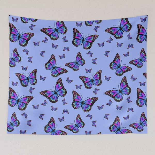 Aperçu de l'œuvre Papillon bleu créée et vendue par Sunsetcandyart.