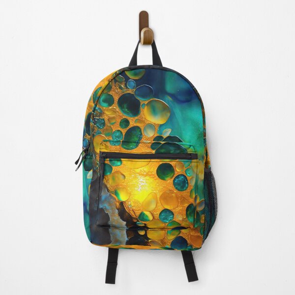 Artikelvorschau, Pointillism seaglass golden streams abstract entworfen und verkauft von Piotrek0001.