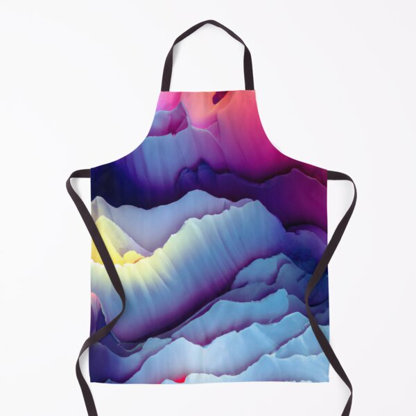 Aperçu de l'œuvre Les nuages d'orage colorés - Art numérique créée et vendue par The Iconic Minimalist.