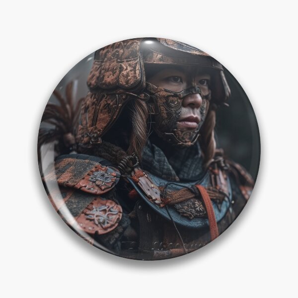 Artikelvorschau, Samurai in an amazing Yoroi - Samurai Warrior entworfen und verkauft von Junkie Ai.