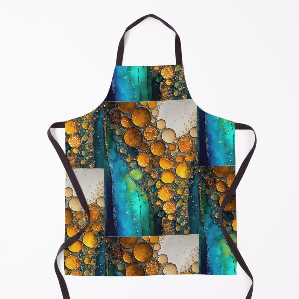 Artikelvorschau, Pointillism seaglass golden streams abstract entworfen und verkauft von Piotrek0001.
