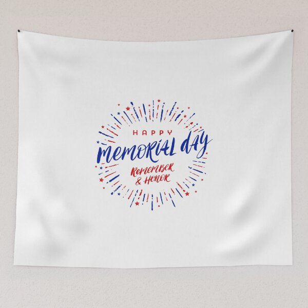 Item preview, Happy Memorial Day Remember & Honor designed and sold by WearMood.