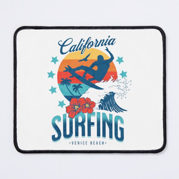Item preview, CALIFORNIA SURFING - PALM BEACH TEMPLATE designed and sold by kraze-Corner.