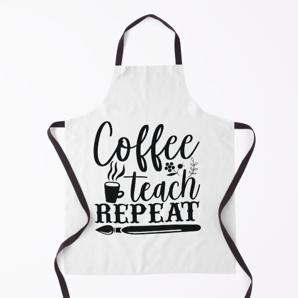 Item preview, COFFEE TEACH REPEAT designed and sold by SticerOcean.