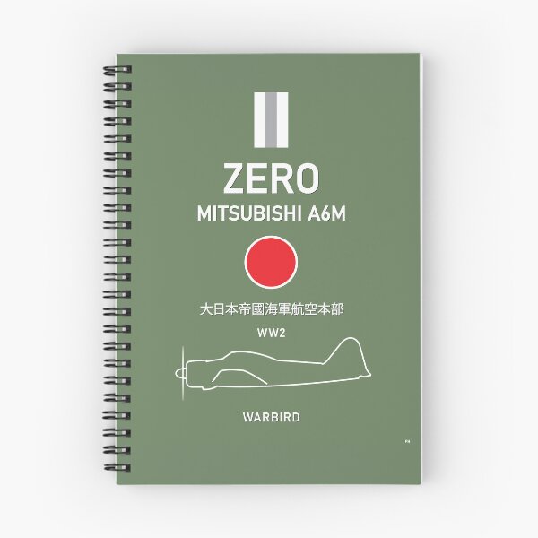 Artikelvorschau, Mitsubishi A6M Zero WW2 Warbird Japan entworfen und verkauft von PB Mary.